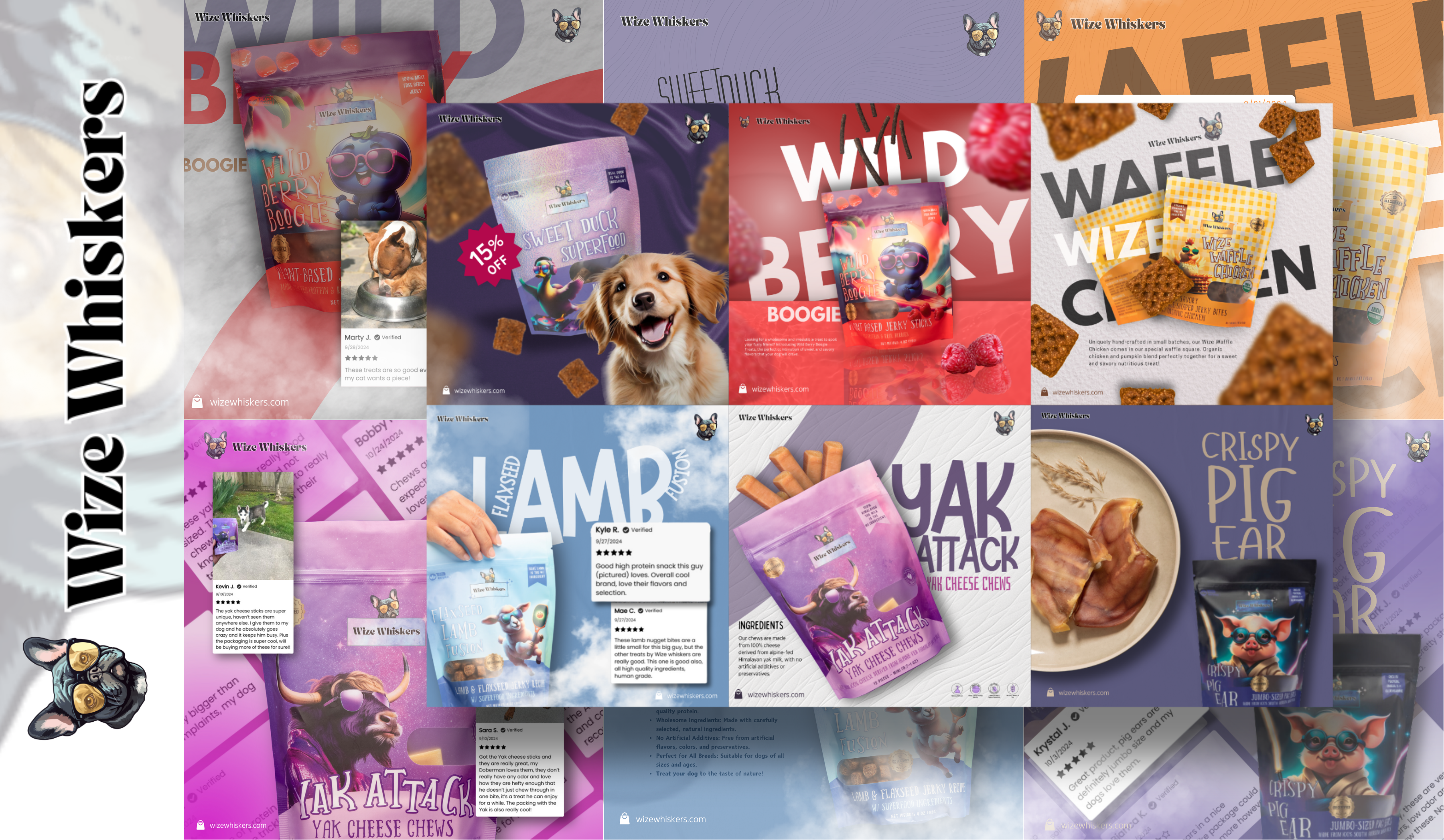 Premium Poster Designs for Pet Food